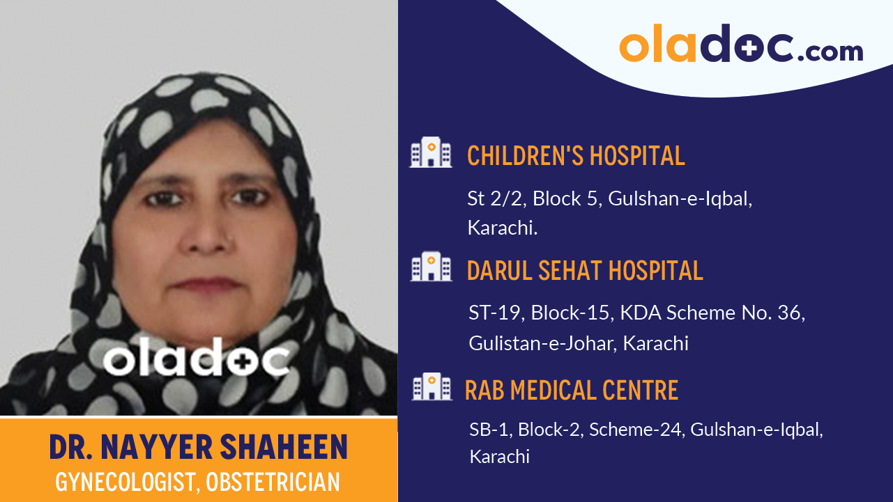 Practice location of Dr. Nayyer Shaheen